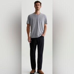 AG Adriano Goldschmidt the Graduate tailored leg 31x34 black jeans